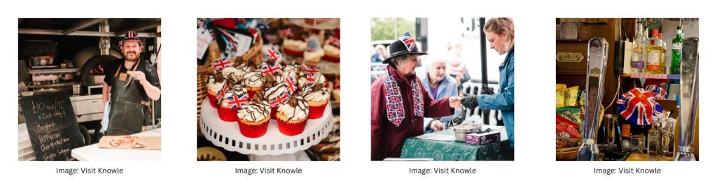 Food at Knowle Coronation Celebrations