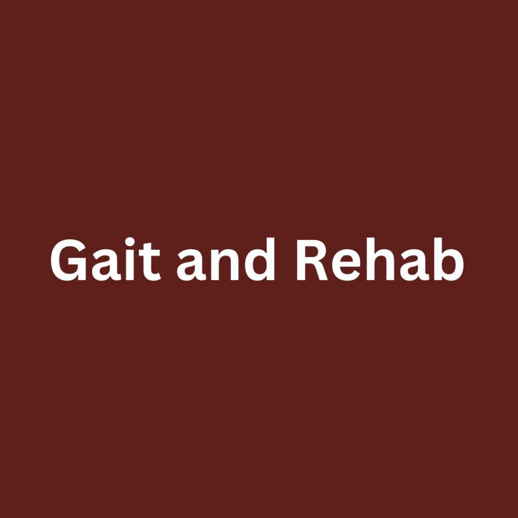 Gait and Rehab