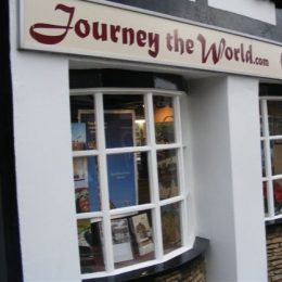 Image of the front of the shop of Journey the World Travel Agents
